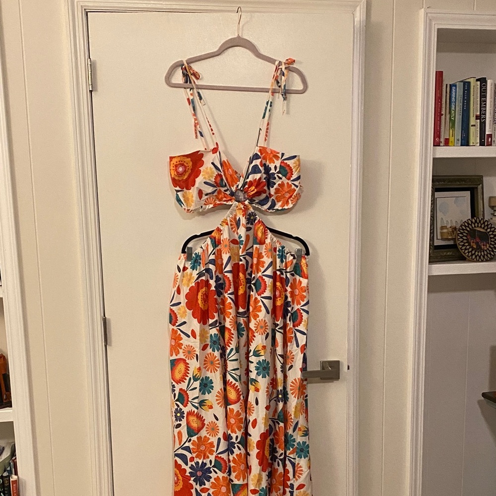 SHEIN Floral Maxi Dress - Multicolor